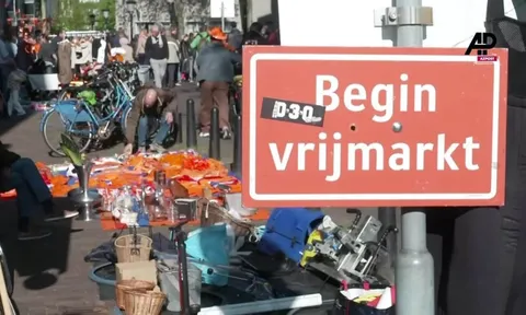 Hà Lan ngập sắc cam trong lễ hội King's Day