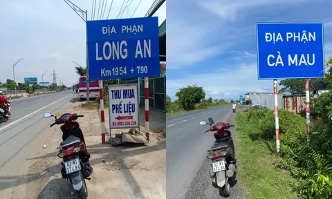 Tôi check-in 63 bảng tên tỉnh thành trước sáp nhập