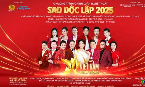 "Sao Độc lập 2025" – Bản hùng ca từ lịch sử đến khát vọng Việt Nam hùng cường