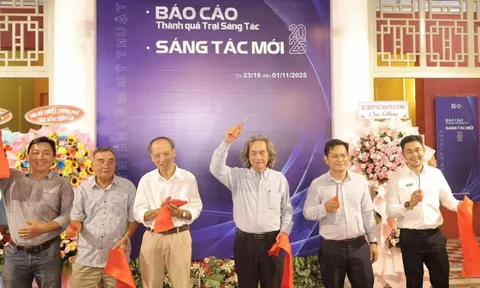 Hào hứng với triển lãm mỹ thuật "Báo cáo thành quả Trại Sáng Tác" và "Sáng tác mới" năm 2025