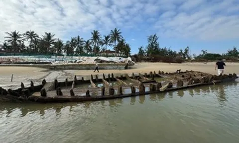 Lai lịch xác tàu cổ được cho là bảo vật hiếm ở vùng biển Hội An