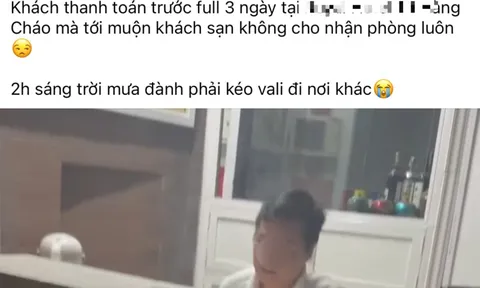 Cô gái trẻ tố khách sạn "bùng" phòng dù đã thanh toán đủ tiền