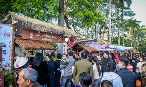 Nghìn người chen chân thưởng thức món ăn tại Lễ hội Bún, Phở ở Ninh Bình