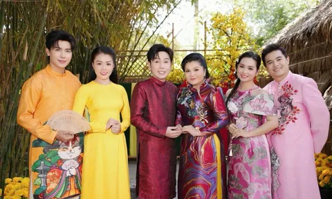 Ca sĩ Phạm Anh Tuấn hội ngộ ba cô đào tài sắc trong MV Xuân