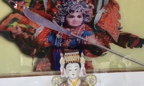 Không còn tình trạng lấy hình NSƯT Tú Sương đặt lên bàn thờ ở 1 ngôi miếu tại An Giang