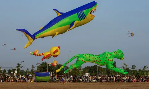 Cảnh choáng ngợp trên bầu trời Tây Ninh