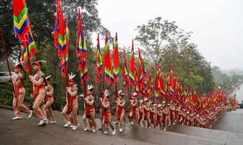 Giỗ Tổ Hùng Vương được tổ chức với quy mô chưa từng thấy