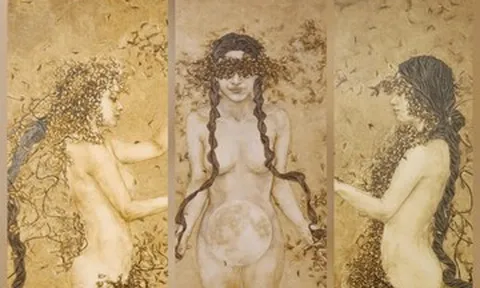 Một thập kỷ lặng thinh trên toan với một màu cô đơn của hoạ sĩ Trần Thị Hương