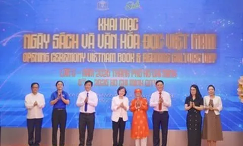 Khai mạc Ngày Sách và Văn hóa đọc Việt Nam lần 5 tại TP HCM