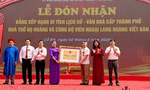 Xếp hạng di tích cho Nhà thờ họ Hoàng và Công bộ Viên ngoại lang Hoàng Viết Bàn