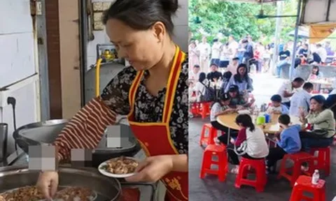 Quán cơm sườn mở 2h30 sáng 'gây bão': Khách xếp hàng dài, cả địa phương hỗ trợ