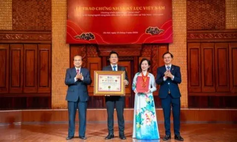 Học viện Âm nhạc Quốc gia Việt Nam đón nhận kỷ lục