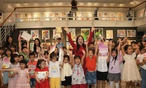 Triển lãm Mỹ thuật thiếu nhi "Màu yêu thương 03"