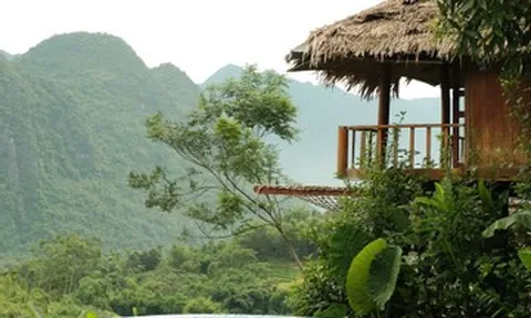 Ghé khu nghỉ cách Hà Nội 160km trốn nắng nóng, khách tiêu chưa hết 2 triệu/người