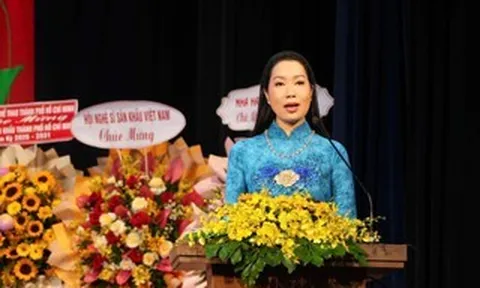 NSND Trịnh Kim Chi giữ cương vị Chủ tịch Hội Sân khấu TP HCM