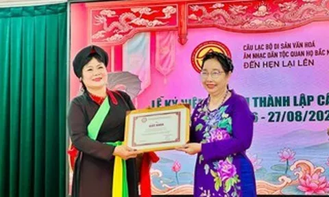 10 năm gieo duyên Quan Họ giữa lòng thành phố mang tên Bác