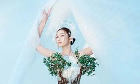 Minh Anh đưa mùa bướm Cúc Phương lên sân khấu Miss International Queen