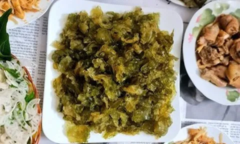 Đặc sản nào ở Ninh Bình mọc từ đá, chỉ có sau mưa, ăn giòn mát?