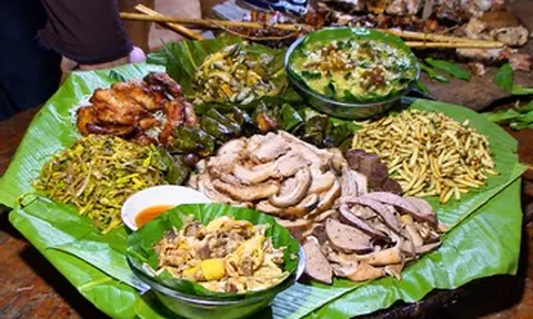 Mâm cỗ ở địa phương nào Việt Nam 'tiết kiệm bát đĩa', ăn xong dọn dẹp nhàn tênh?