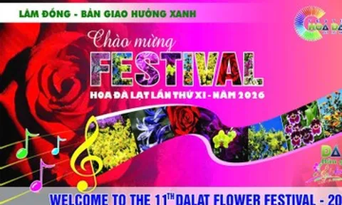 Lâm Đồng triển khai bộ nhận diện Festival Hoa Đà Lạt năm 2026