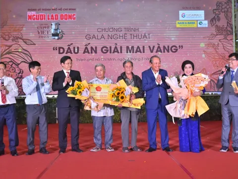 Gala nghệ thuật "Dấu ấn Giải Mai Vàng": Trao gửi yêu thương