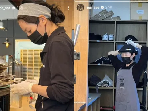 Kim Sae-ron bị “ném đá” vì giả khổ, đi bán cà phê