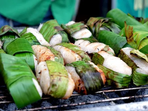 Chuối nếp nướng vào top món tráng miệng ngon nhất thế giới