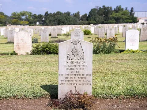 Ngôi mộ nổi tiếng vì trùng tên Harry Potter