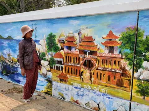 Ấn tượng con đường tranh bích họa Ninh Hải