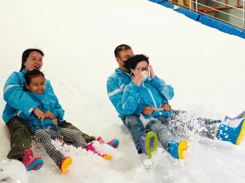 Chọn khu vui chơi trong nhà vì TP.HCM quá nóng