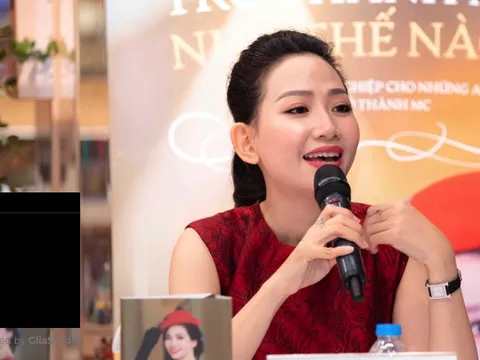MC Mỹ Vân viết sách hé lộ bí quyết trở thành MC chuyên nghiệp