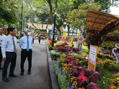 Festival Hoa lan TP HCM 2023 đang mở cửa đón khách
