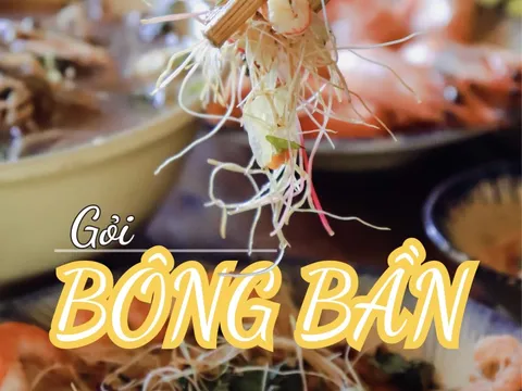 Gỏi bông bần đổi vị ngày hè