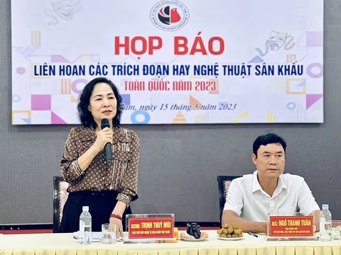 Hơn 500 nghệ sĩ tranh tài Liên hoan các trích đoạn hay nghệ thuật sân khấu toàn quốc