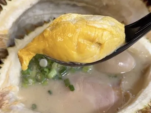 Ramen sầu riêng ở Malaysia