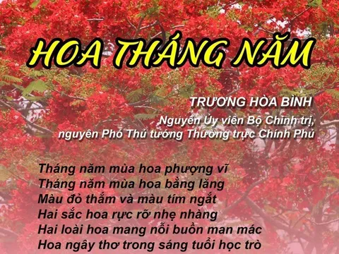 Hoa tháng năm