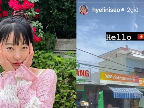 Nữ ca sĩ Hàn Quốc thích thú mua sắm, ăn uống ở Nha Trang