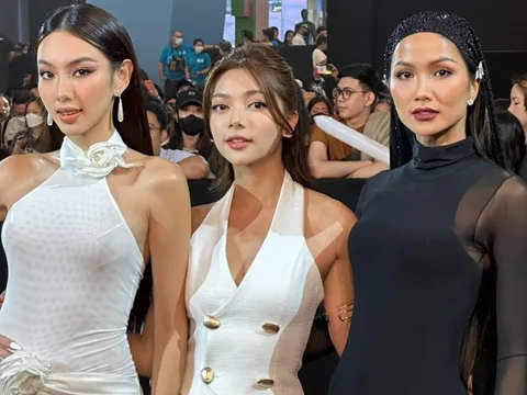 H'Hen Niê, Thùy Tiên, Katleen Phan Võ hội ngộ “thần sấm”