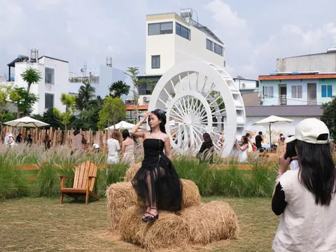 Mô hình cà phê kết hợp nông trại ở TP.HCM