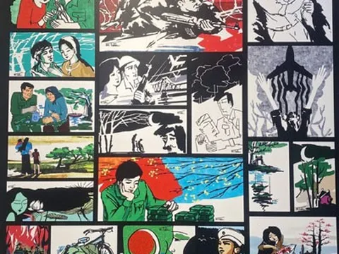 Triển lãm "Nghệ thuật minh họa báo chí xuất bản Việt Nam"