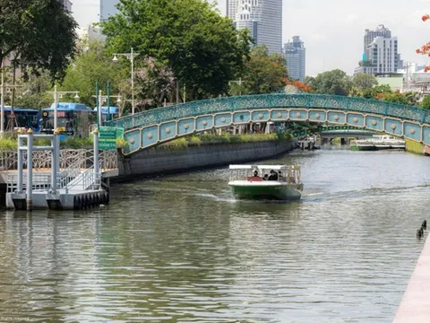 Thái Lan cải tạo bờ sông Bangkok để thúc đẩy du lịch