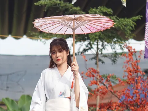 Ngắm nhan sắc dàn thí sinh Bình Dương qua áo dài, kimono