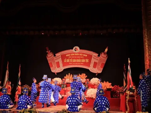 Trang trọng lễ giỗ Tổ nghề sân khấu