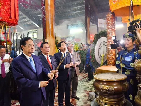 Lễ hội Đình thần Nguyễn Trung Trực là di sản văn hóa phi vật thể quốc gia