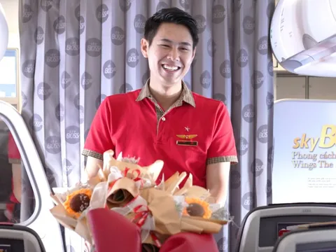Vietjet tặng quà handmade cho phái đẹp