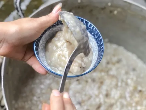 Cháo gõ gây tò mò ở Hà Nội