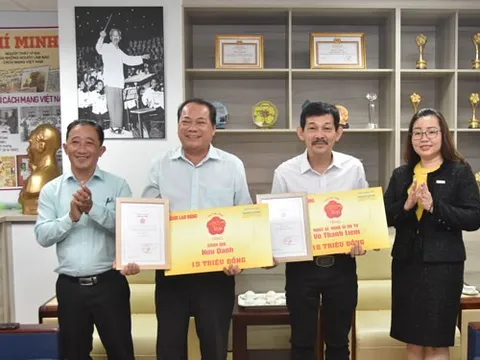 "Mai Vàng tri ân" tiếp thêm động lực sáng tạo, cống hiến