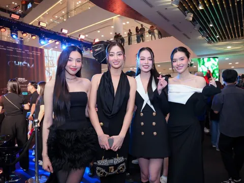 Loạt mỹ nhân tề tựu mừng Hoa hậu Lương Thùy Linh