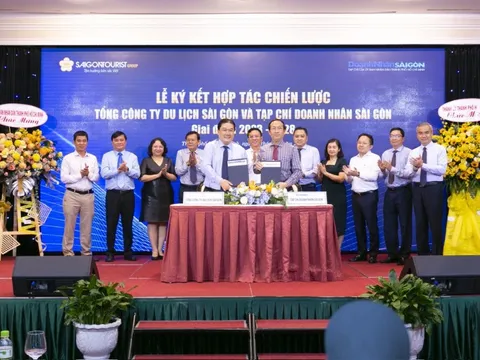 Saigontourist Group hợp tác chiến lược với Tạp chí Doanh Nhân Sài Gòn
