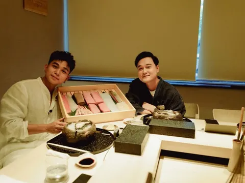 Jun Phạm, Quang Vinh ăn 20 món Nhật trong 2 giờ